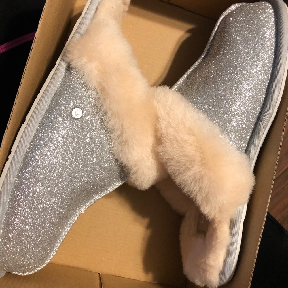 ugg scuffette slippers Glitter